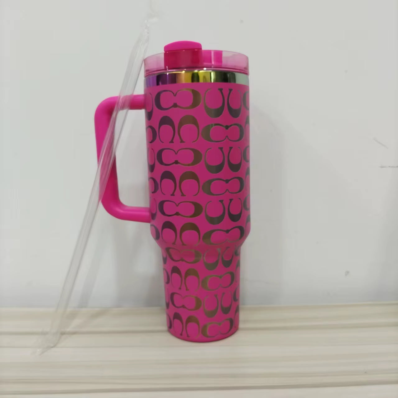 Best Seller Original Famous Brand Stan Cup Handle 40Oz Stainless Steel Vacuum Insulated Temperature Measurement Light Luxury