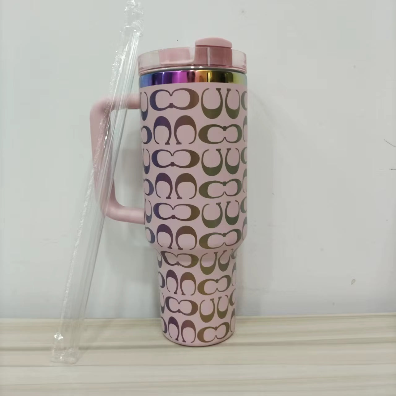 Best Seller Original Famous Brand Stan Cup Handle 40Oz Stainless Steel Vacuum Insulated Temperature Measurement Light Luxury